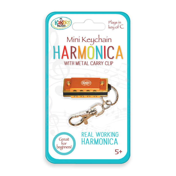 Mini Keychain Harmonica