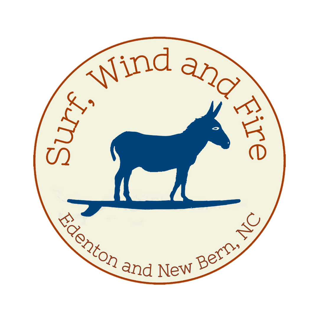 3" SWF Surfing Donkey Sticker