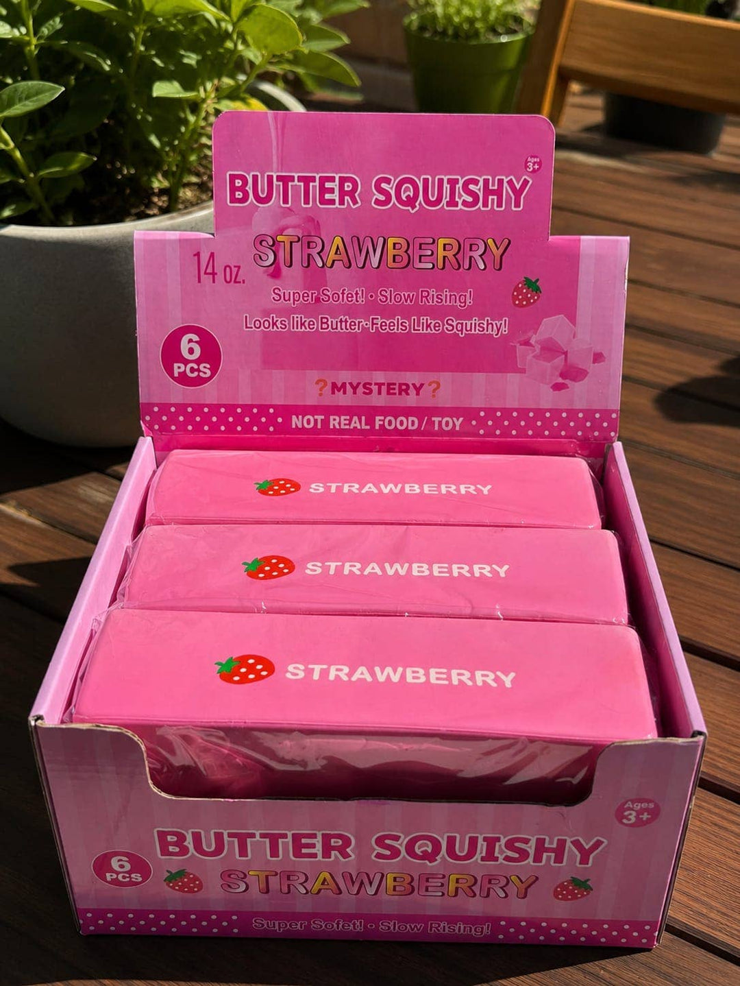 Ultra Jumbo Butter Squishy Fidget Toy