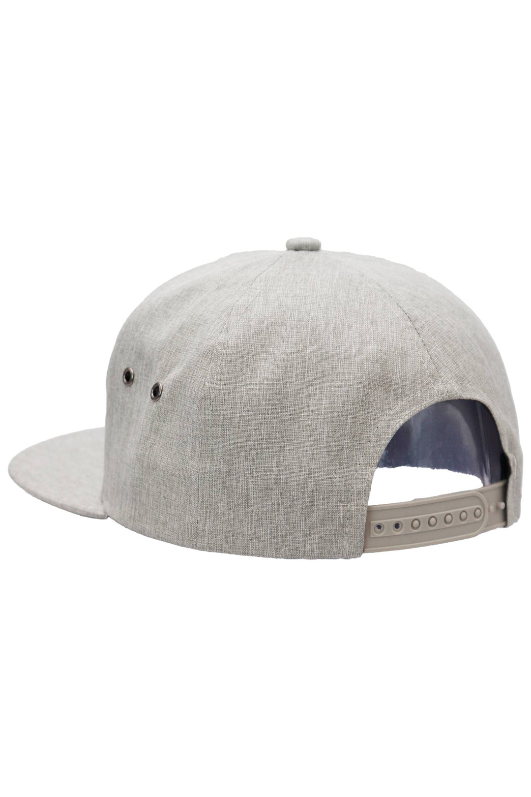 Rooster El Gallo 7 Panel Woven Twill Snapback: WARM GRAY / ONE SIZE