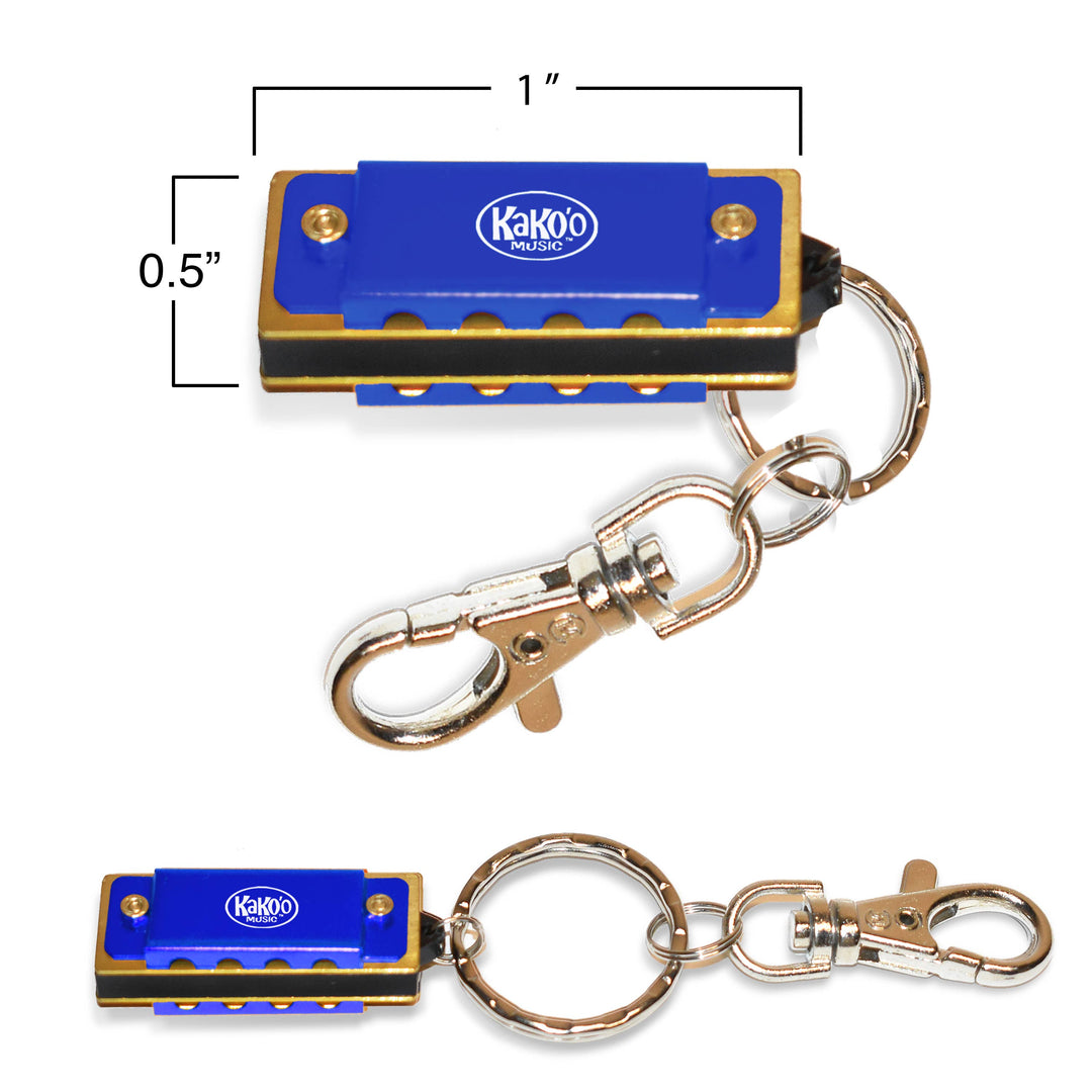 Mini Keychain Harmonica