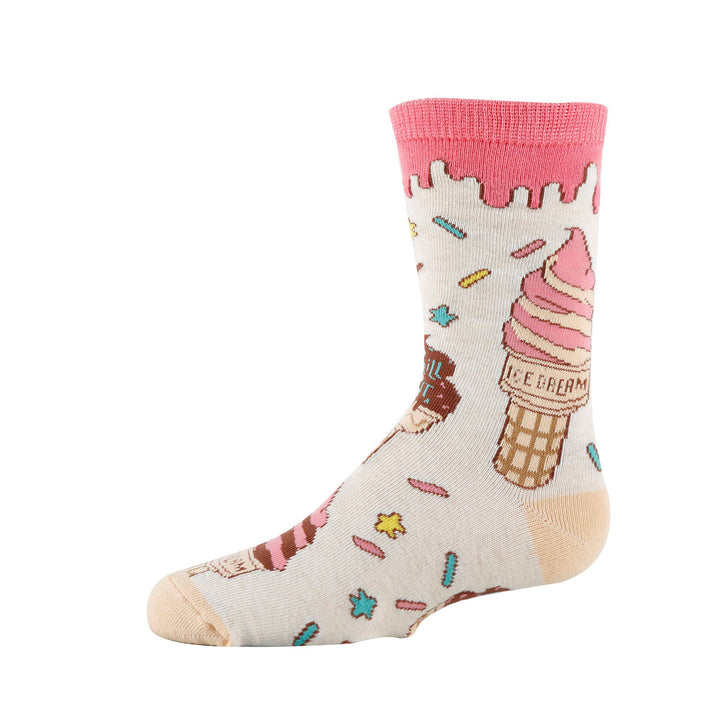 Ice Dreams | Kids' Funny Cotton Crew Socks