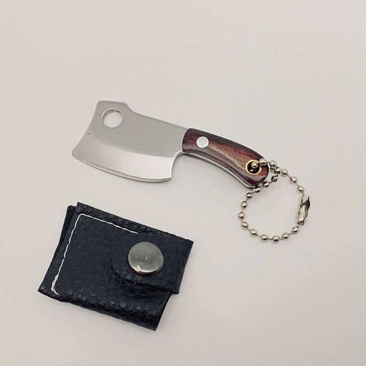 Mini Knife with Protective Sleeve and Keychain: A