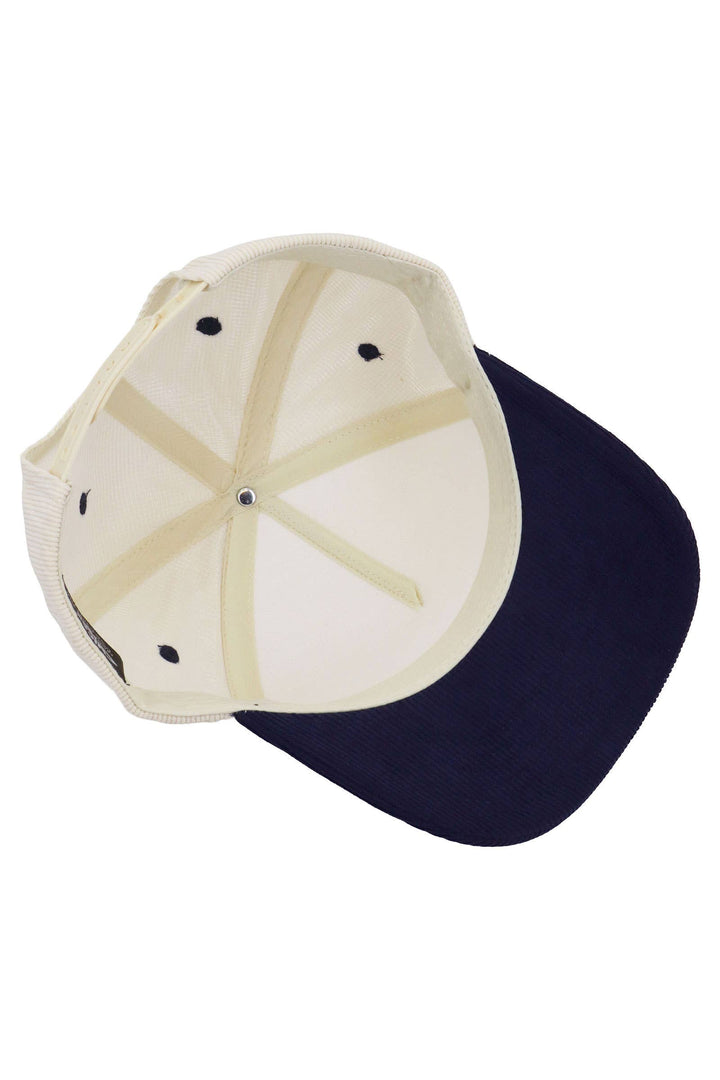 Premium Corduroy Beige Upper Baseball Cap: BEIGE/CAMEL / ONE SIZE
