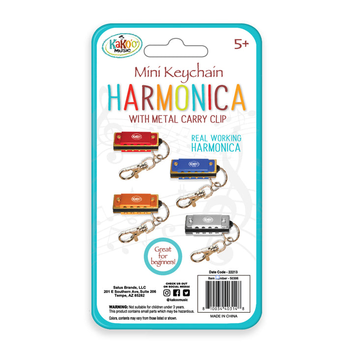 Mini Keychain Harmonica