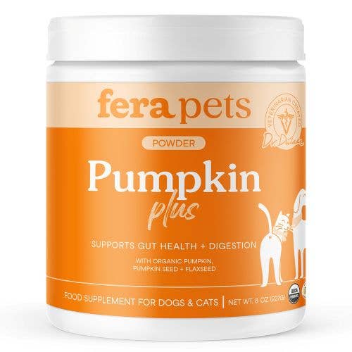 Pumpkin Plus Fiber Support for Dogs and Cats