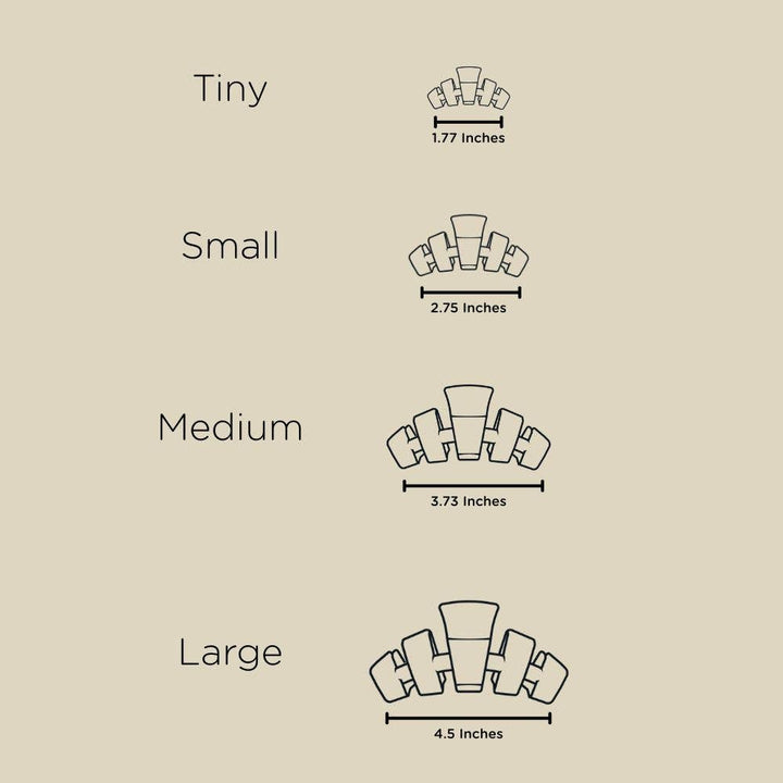 Classic Hair Clip | Tiny | Red Carpet Ready