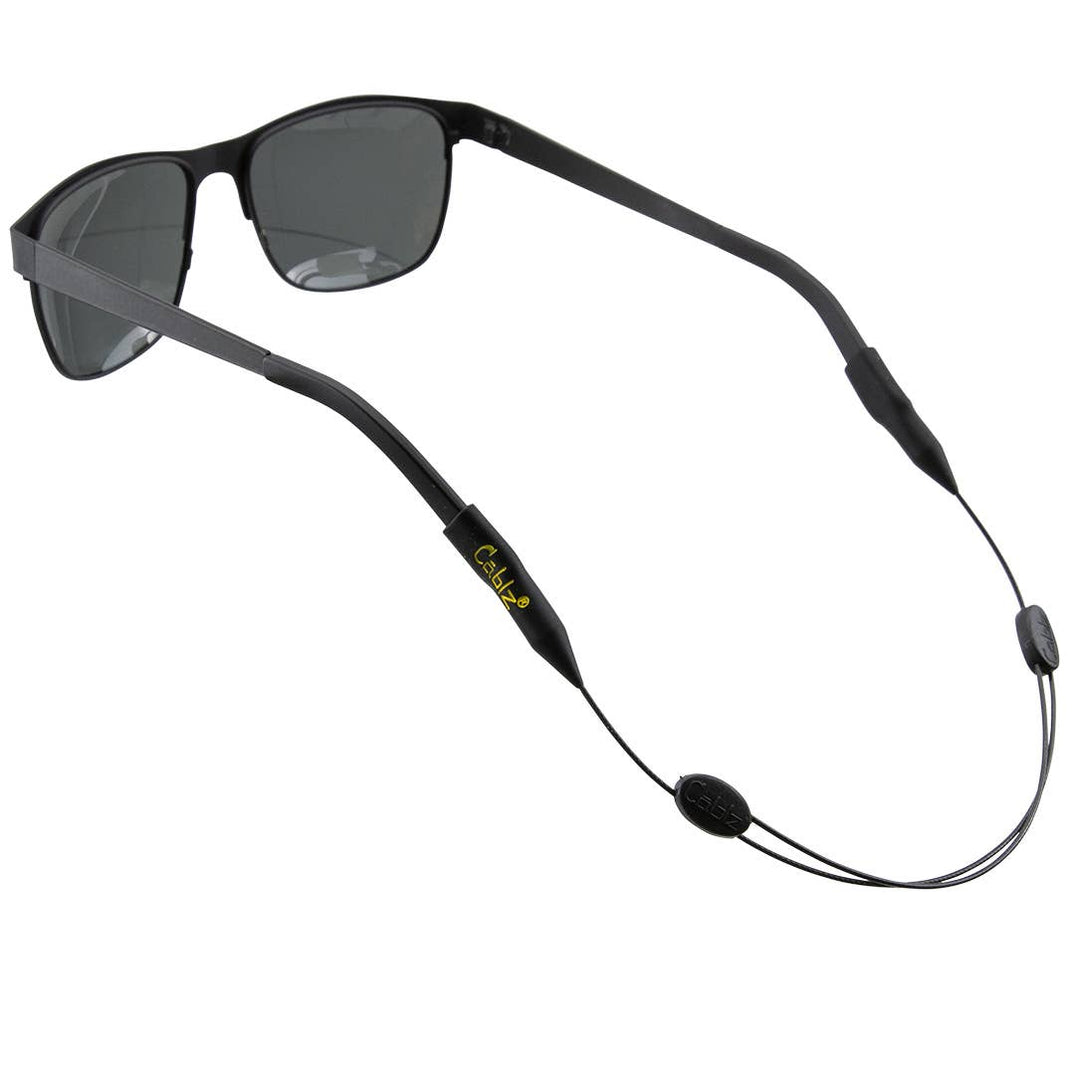 Cablz Zipz Adjustable with Universal End -ZipzB14: Black/Adjustable #1 seller / 14"