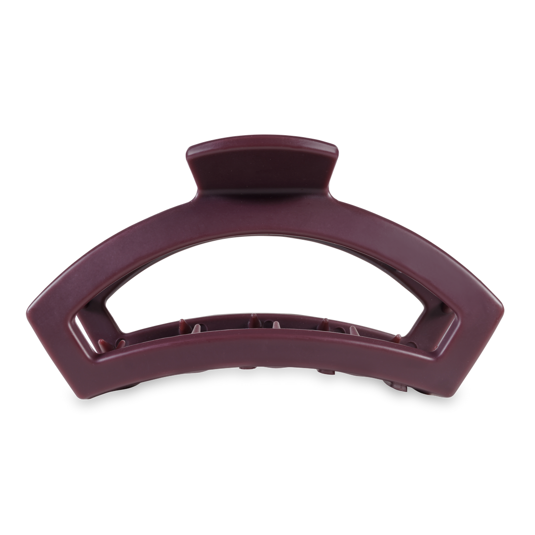 Open Hair Clip | Large | Burgundy Bliss