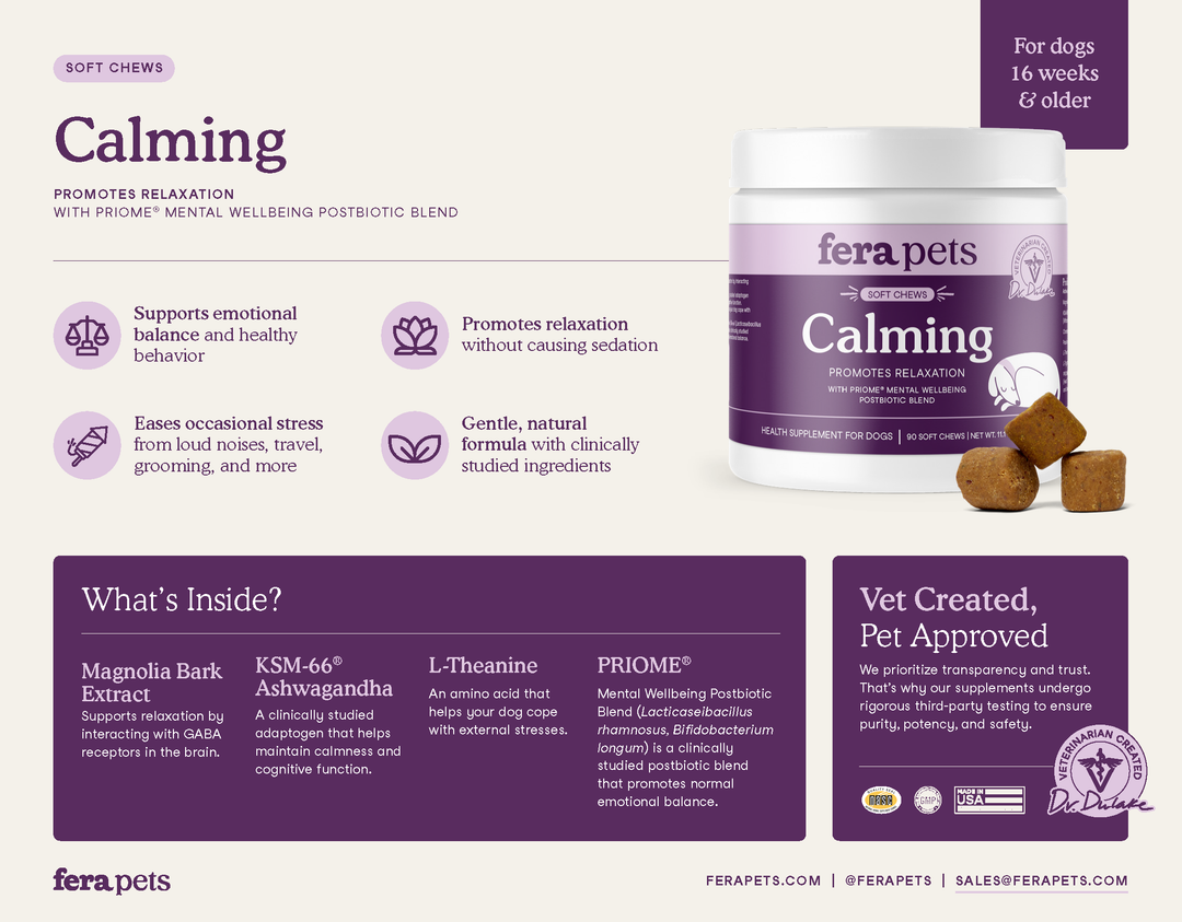 Calming Soft Chews for Dogs - 30ct