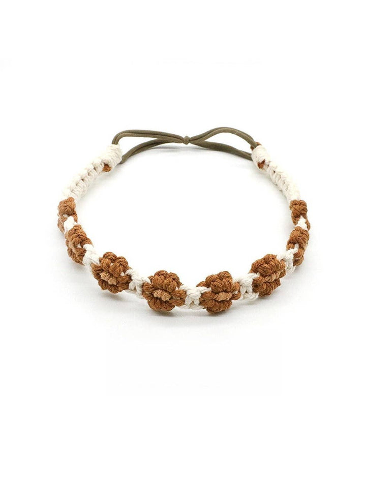 Scarvii - Headband & Hair Accessory with Daisy Flower: Yellow