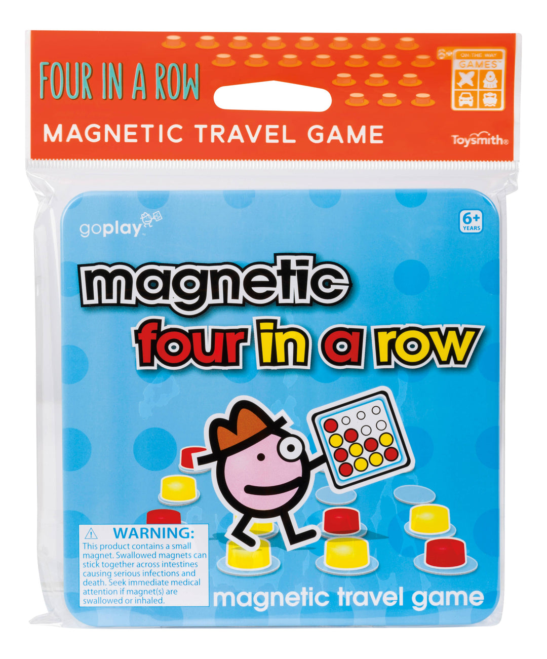 Magnetic Travel Games, Assortment of 6 Games