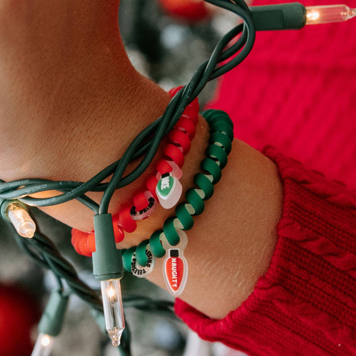 Spiral Hair Coils | Small | Naughty or Nice Hair Ties