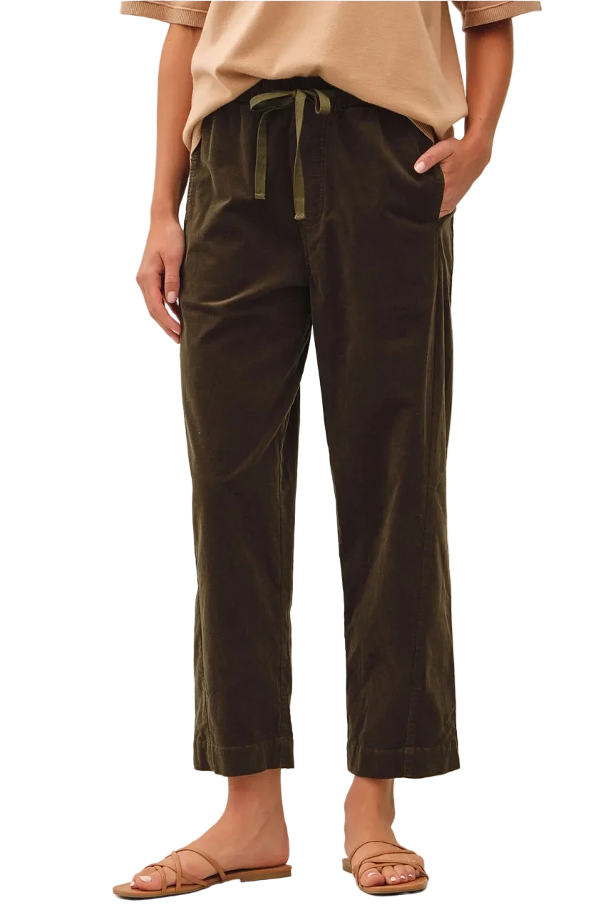 W's Tapered Leg Corduroy Pants
