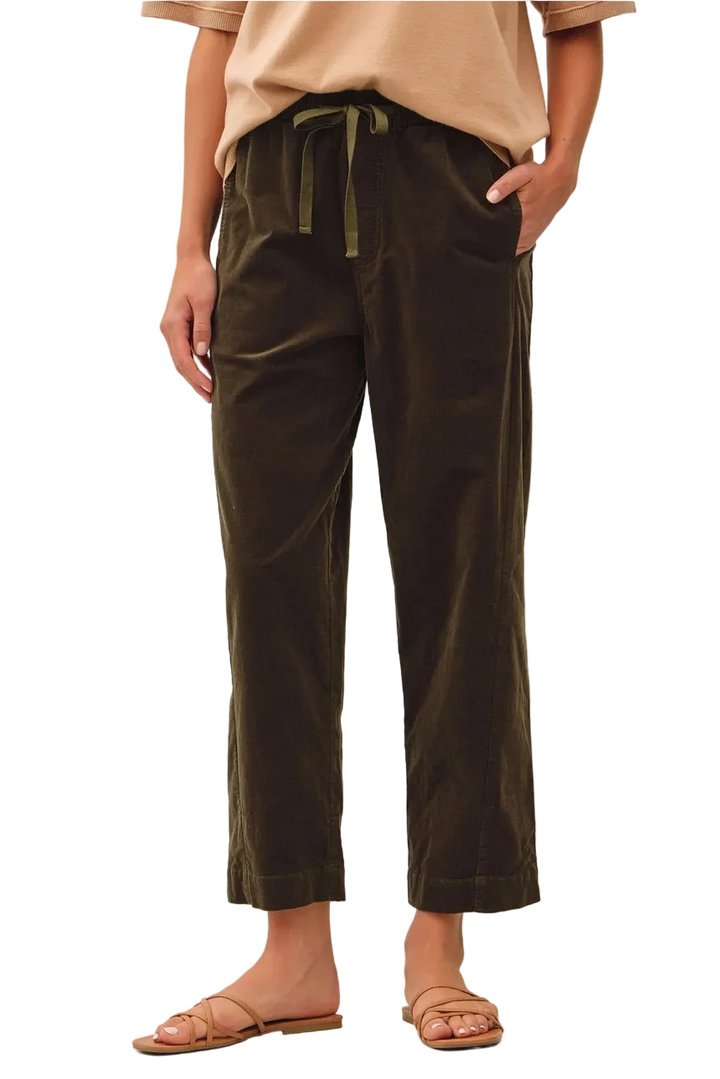 W's Tapered Leg Corduroy Pants