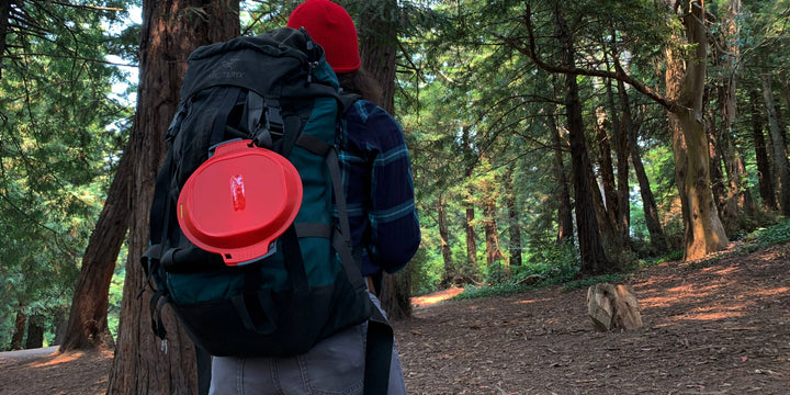 GoKit - Utensil and Plate Mess Kit Set: Blue / Light