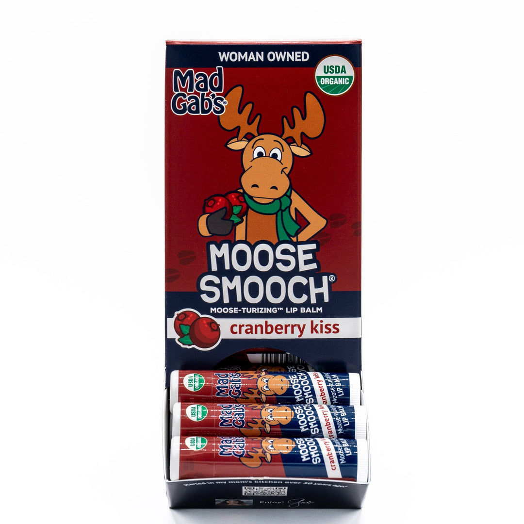 Organic Moose Smooch Cranberry Kiss Lip Balm