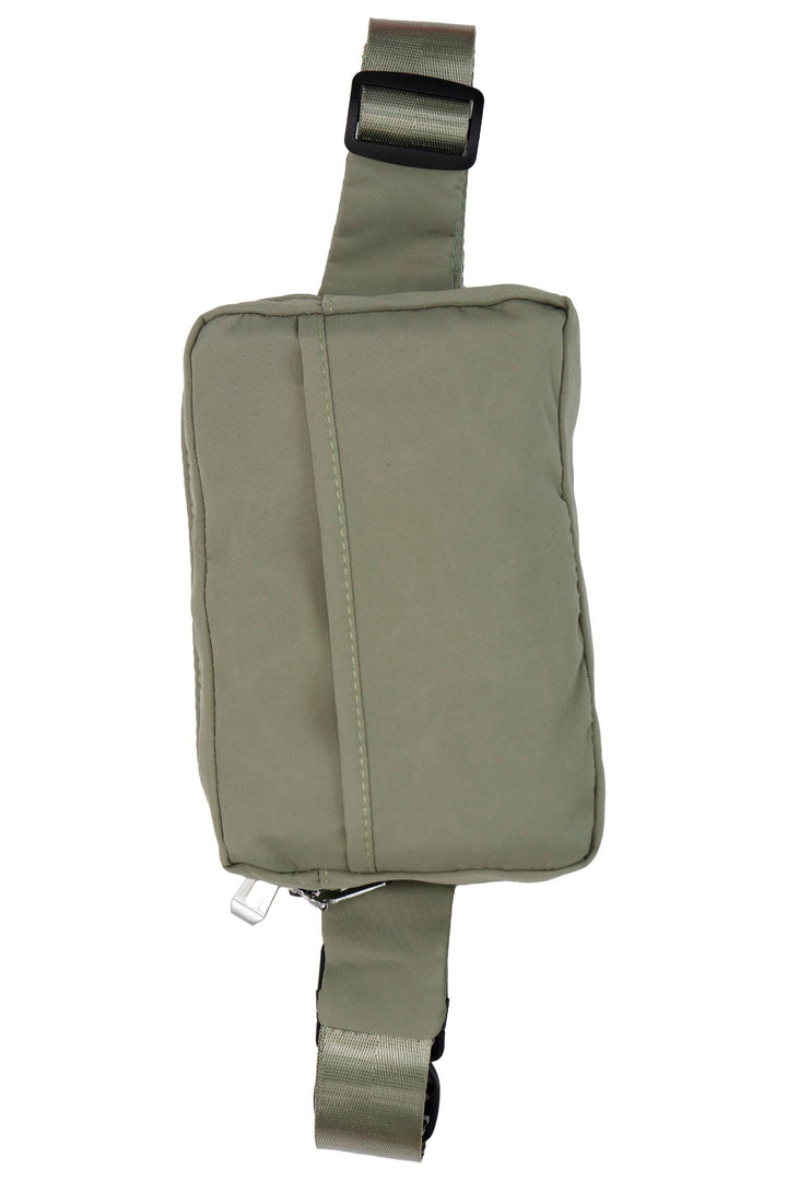 Minimal Matte Neutral Solid Belt Bag Fanny Pack: ASSORTED / ONE SIZE