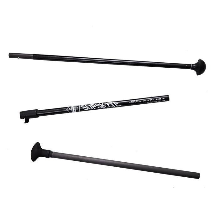 SUPSKATE Street Sweeper Travel Paddle — Mid Flex | Breakaway Skate Paddle