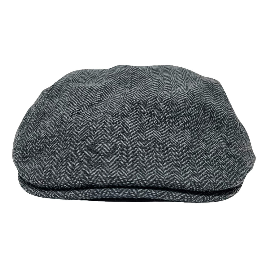 Newsboy Flat Cap - Style Mikey: Brown / XS/S