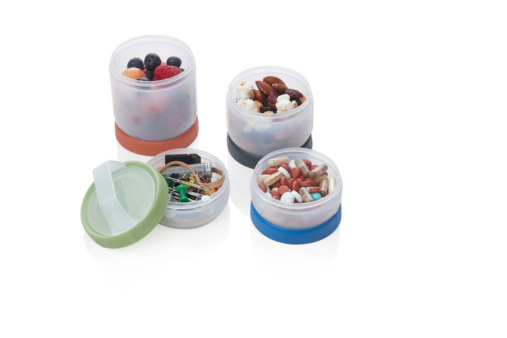 Humangear Stax - Eco Stackable, Leak-Tight Container Tubs: Large