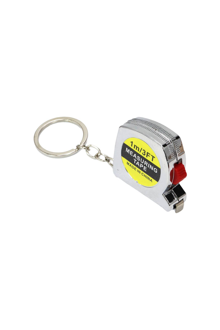 Mini Silver Self-locking Measuring Tape - 1m/3ft