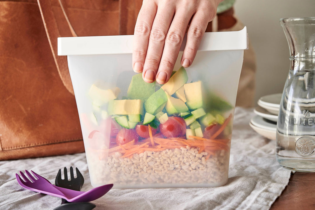 Humangear GoPouch - Reusable Silicone Bag: Clear / Small