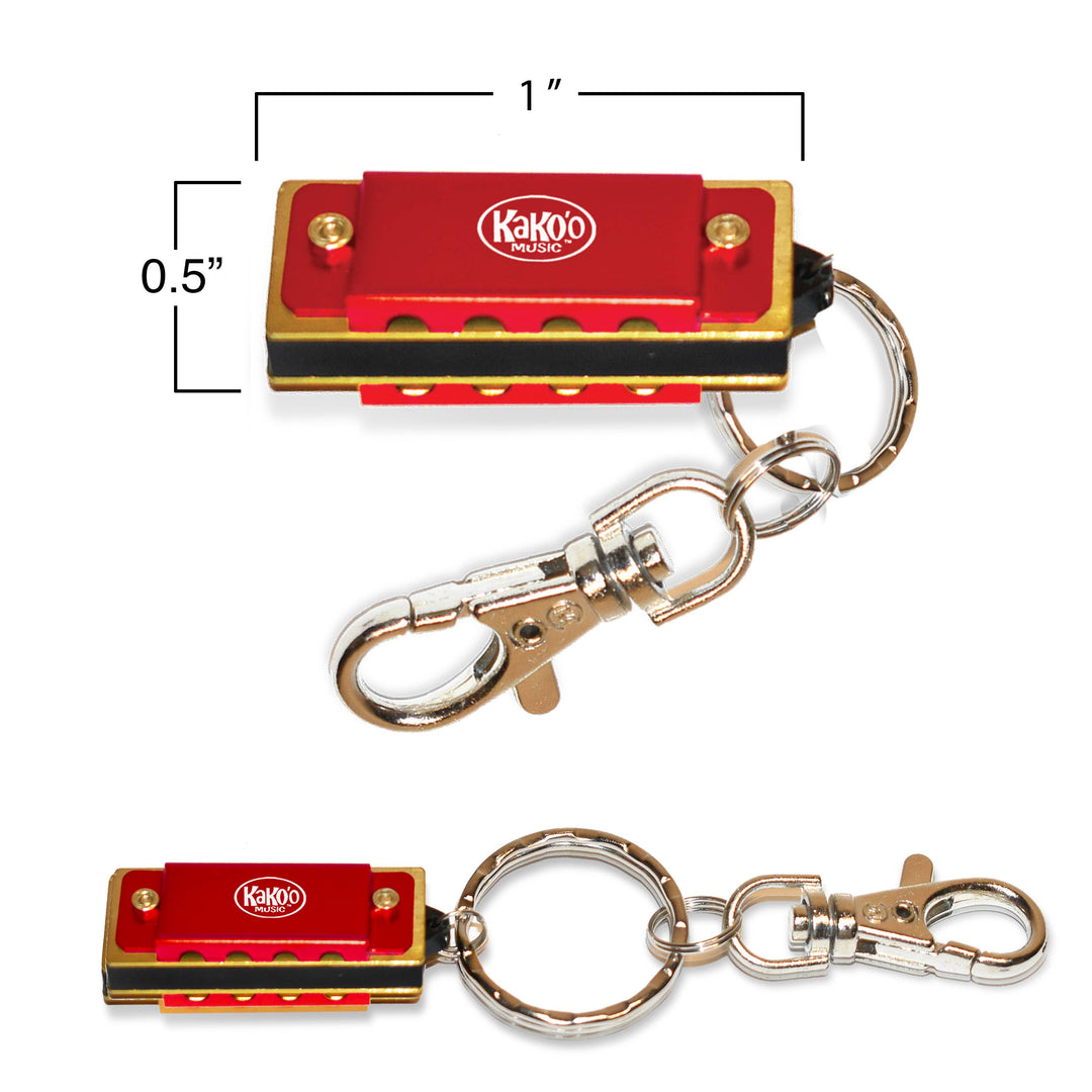 Mini Keychain Harmonica