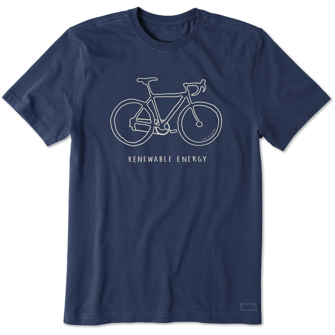 M's Renewable Energy Bike Short Sleeve Crusher Tee