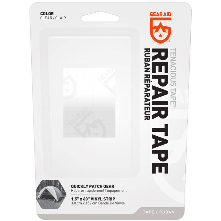 Tenacious Tape Repair Tape: Clear / 3" x 20"