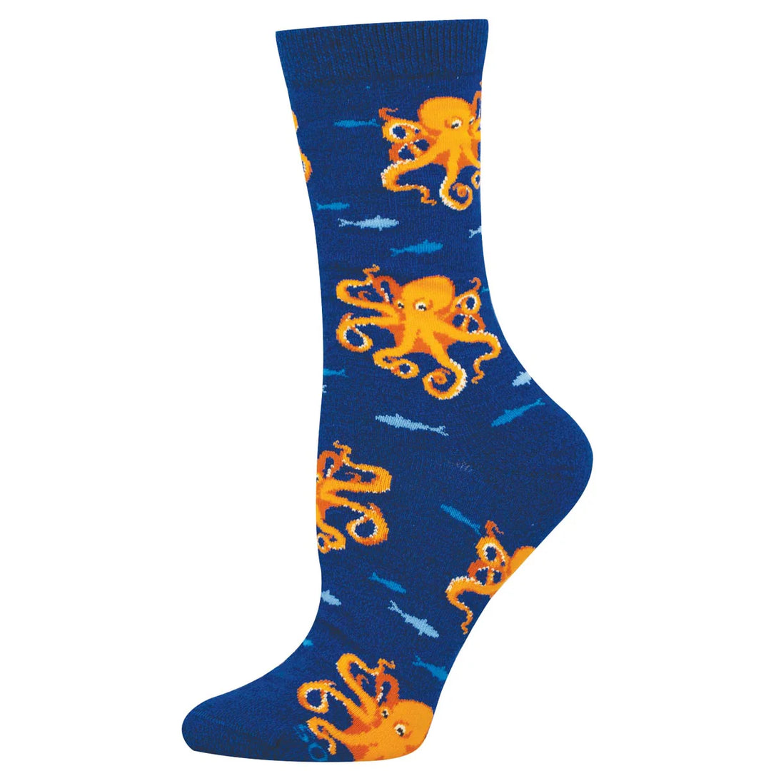 W's Octopuses Rule Sock
