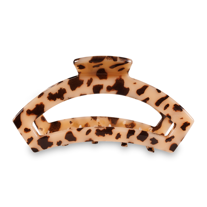 Open Hair Clip | Large | Blonde Tortoise