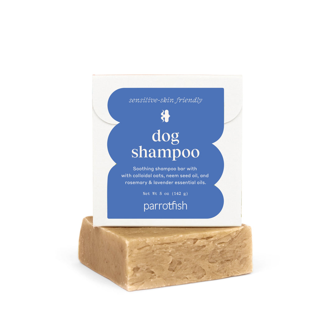 Dog shampoo bar