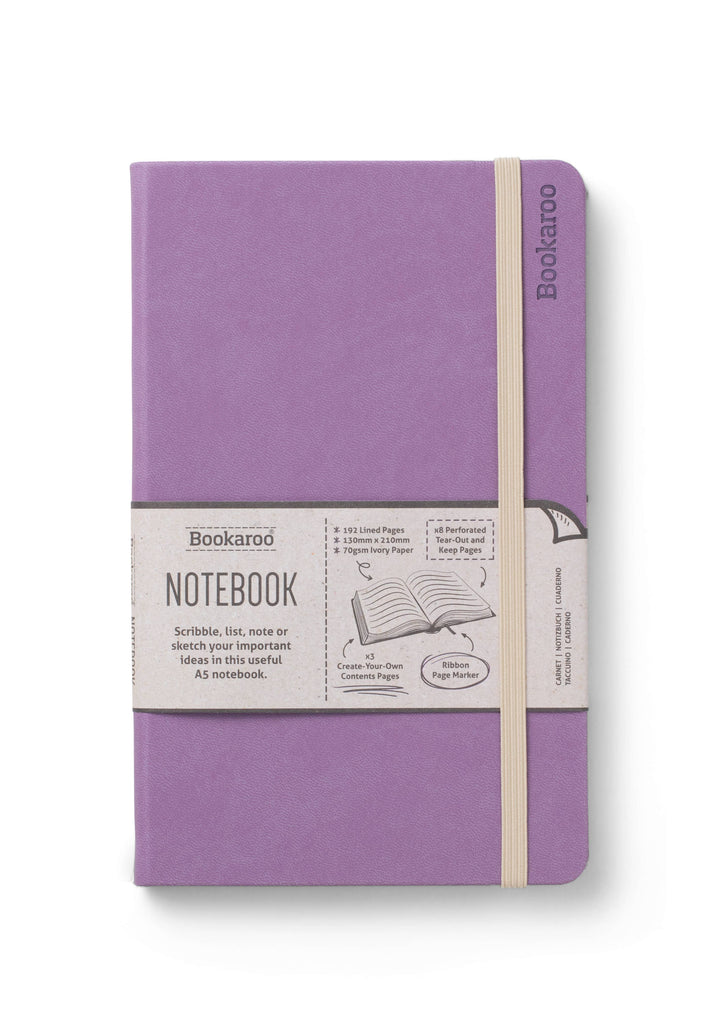 Bookaroo A5 Notebook: Gold