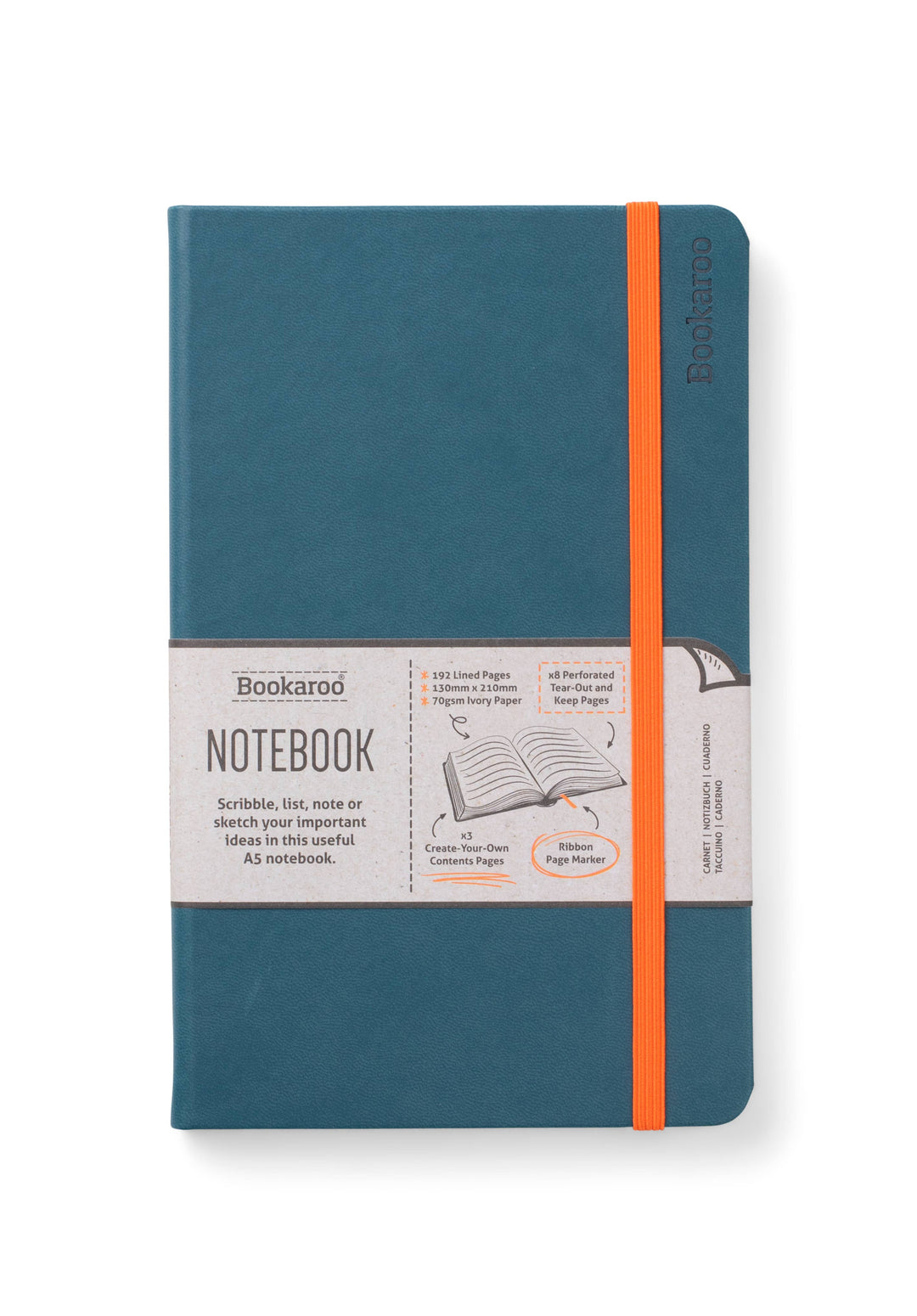 Bookaroo A5 Notebook: Navy