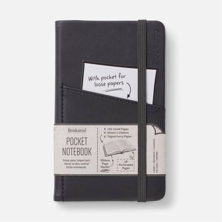 Bookaroo A6 Pocket Notebook: Orange