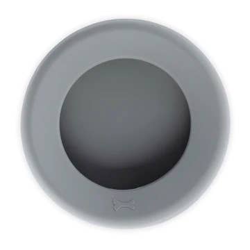 Messy Mutts Silicone Non-Spill Bowl Cool Grey 5.25 Cups
