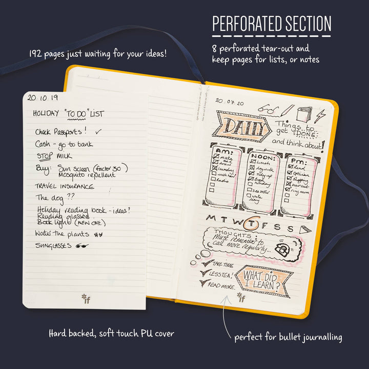 Bookaroo A5 Notebook: Gold