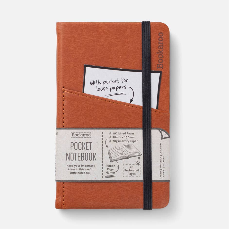 Bookaroo A6 Pocket Notebook: Chartreuse
