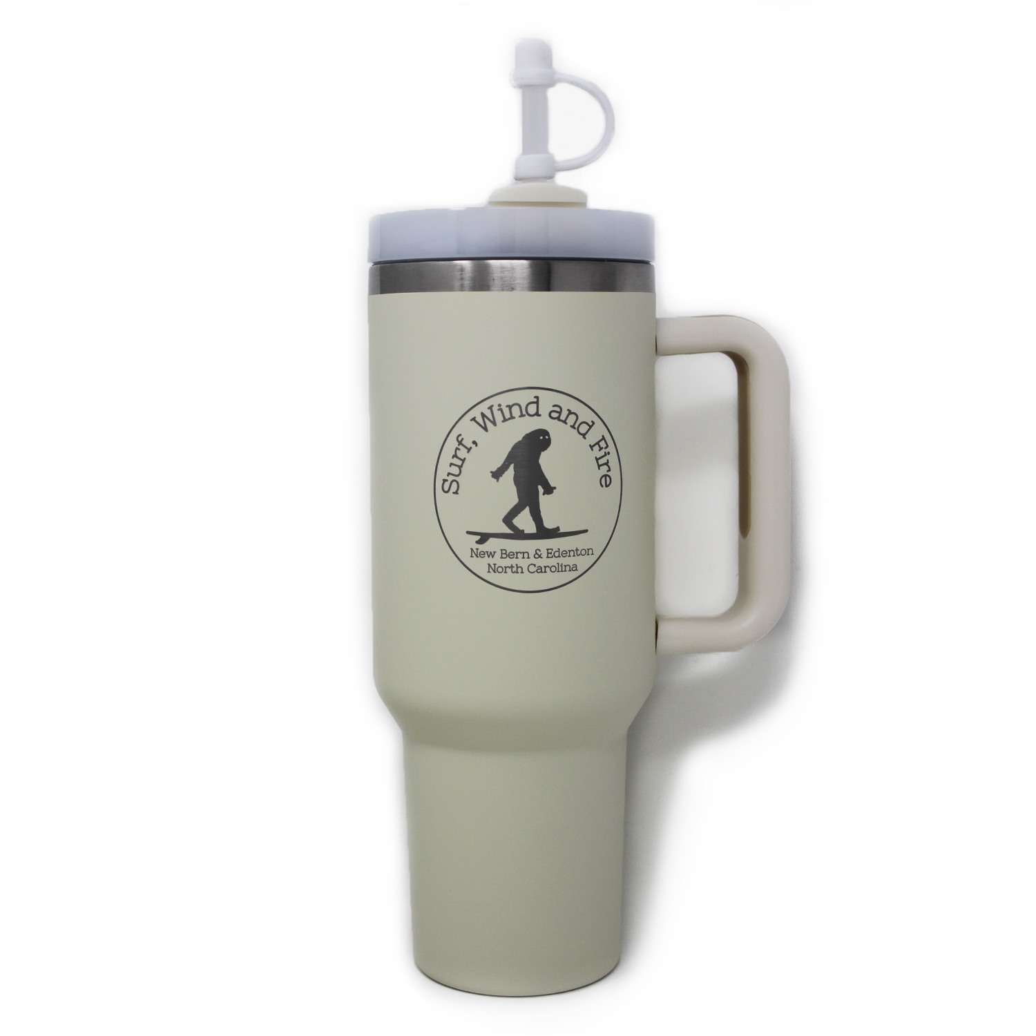 The Big Sipper, Surfing Sasquatch - 40 oz. with Handle