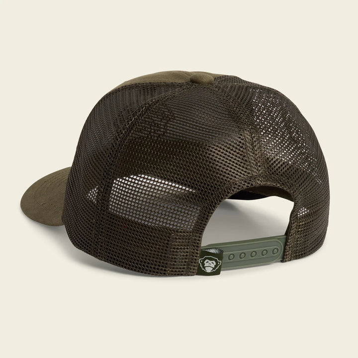 El Mono Badge Standard Hat, Rifle Green