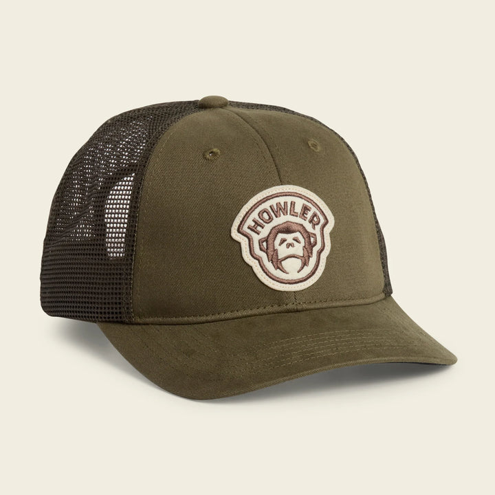 El Mono Badge Standard Hat, Rifle Green