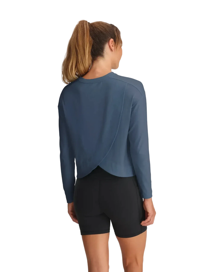 W's Bamboo Shade Crossover Long Sleeve
