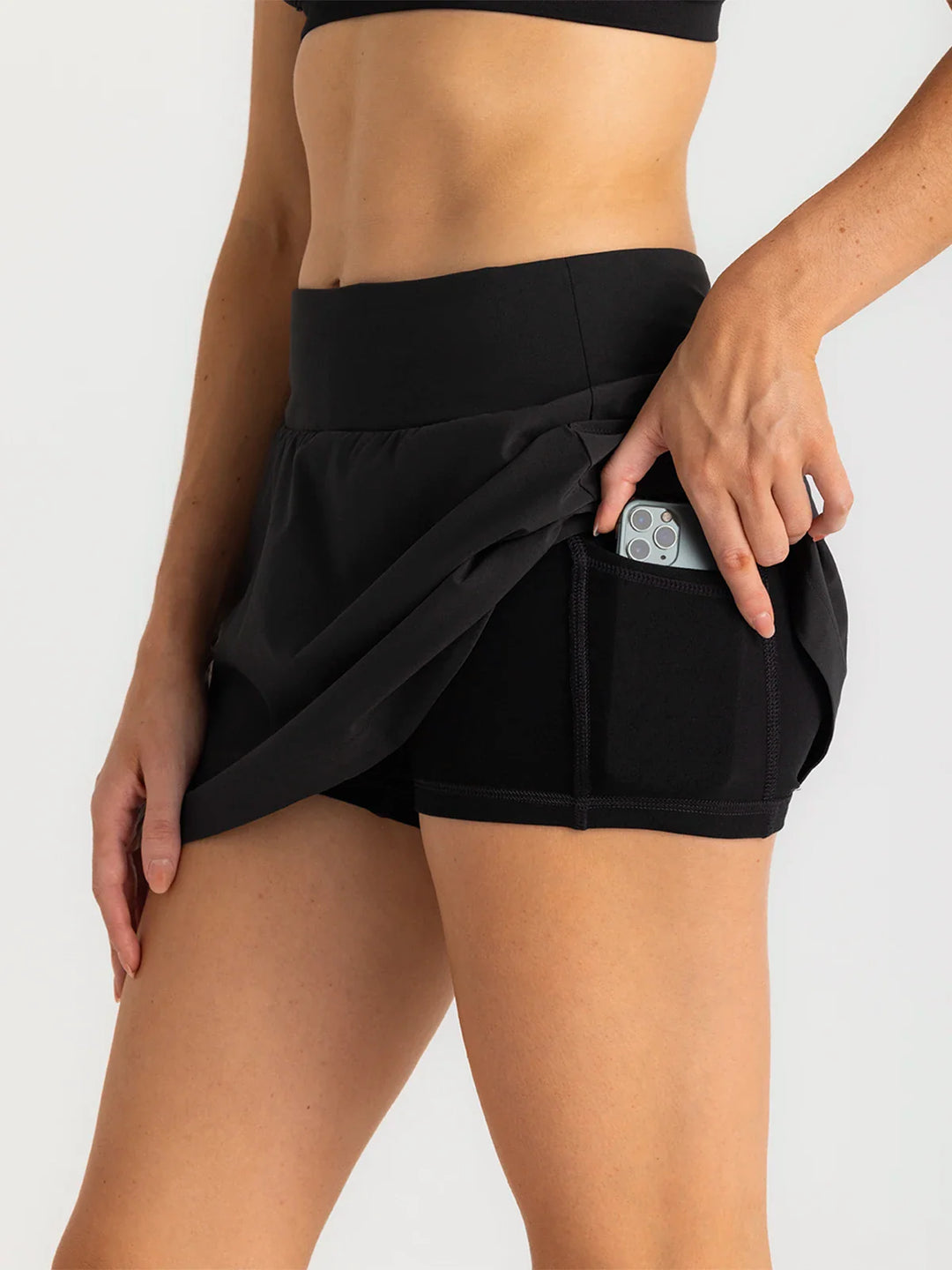 Women's Bamboo-Lined Active Skort