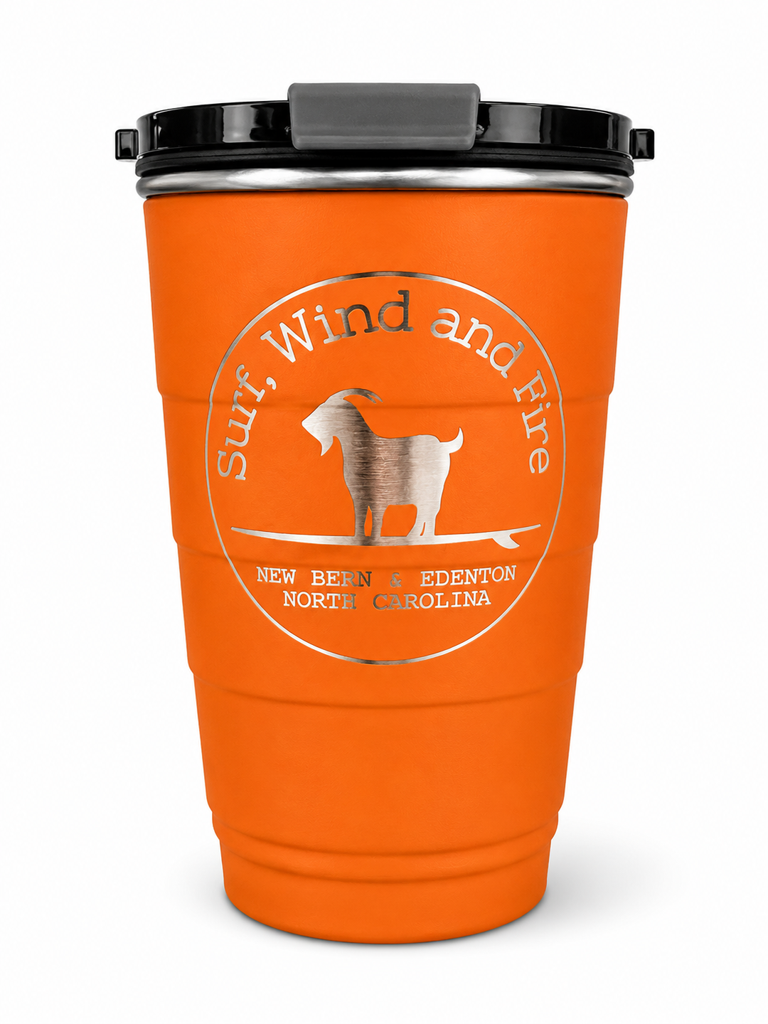 Surfing Goat Logo Insulated Stackable Tumbler, 16oz