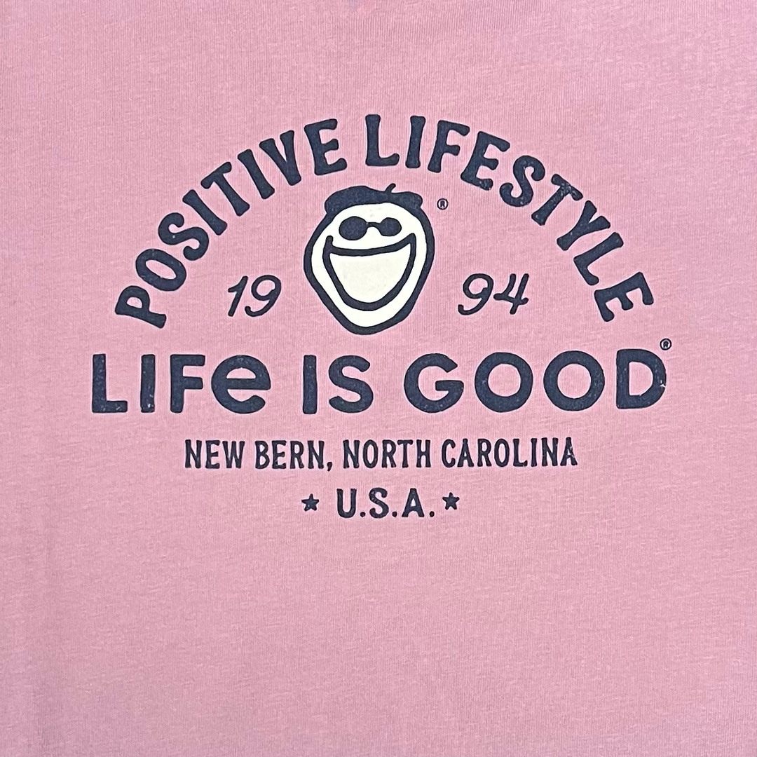 W'S S/S Crusher Tee Positive Lifestyle, New Bern Name Drop