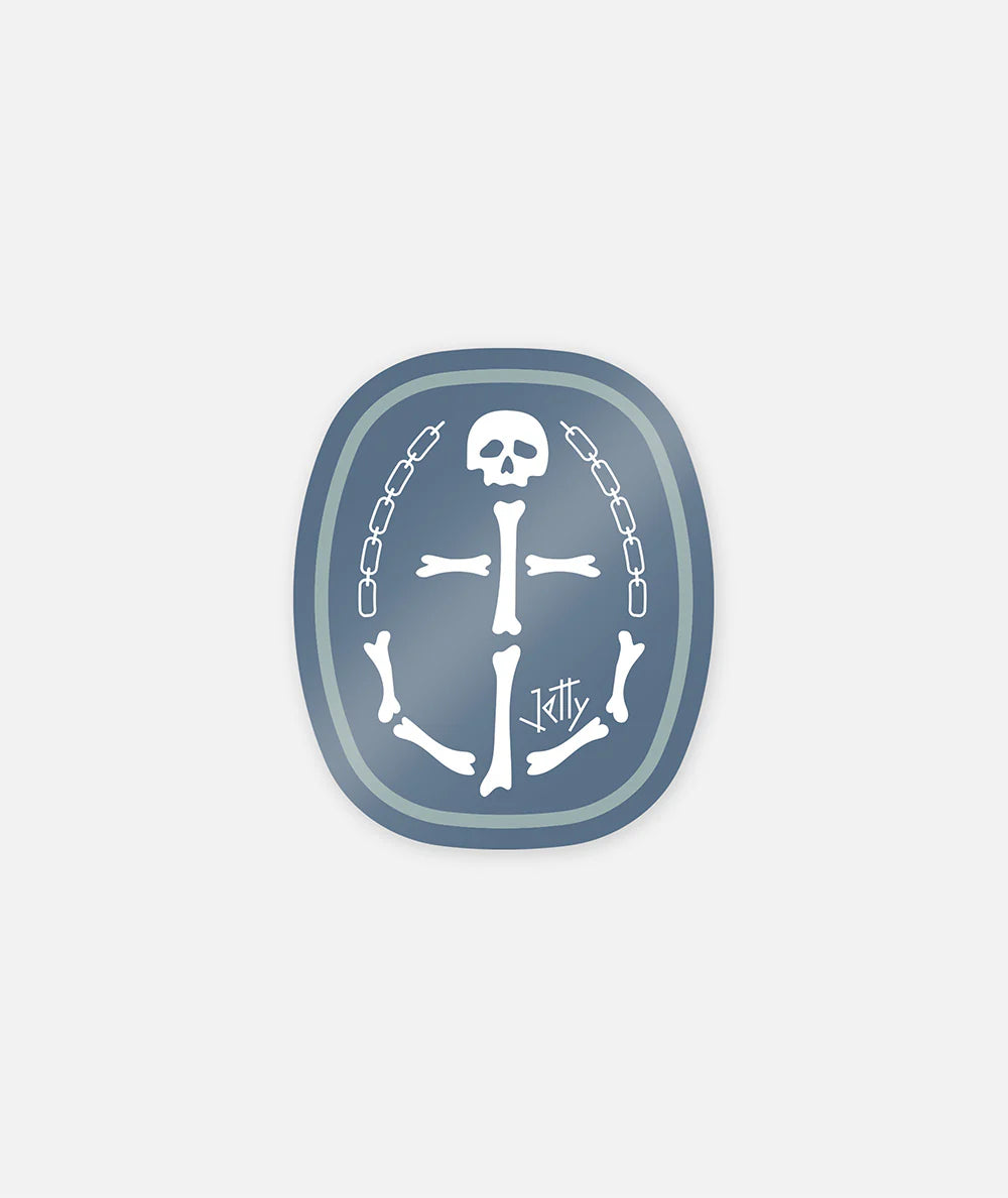 Davy Sticker - Navy