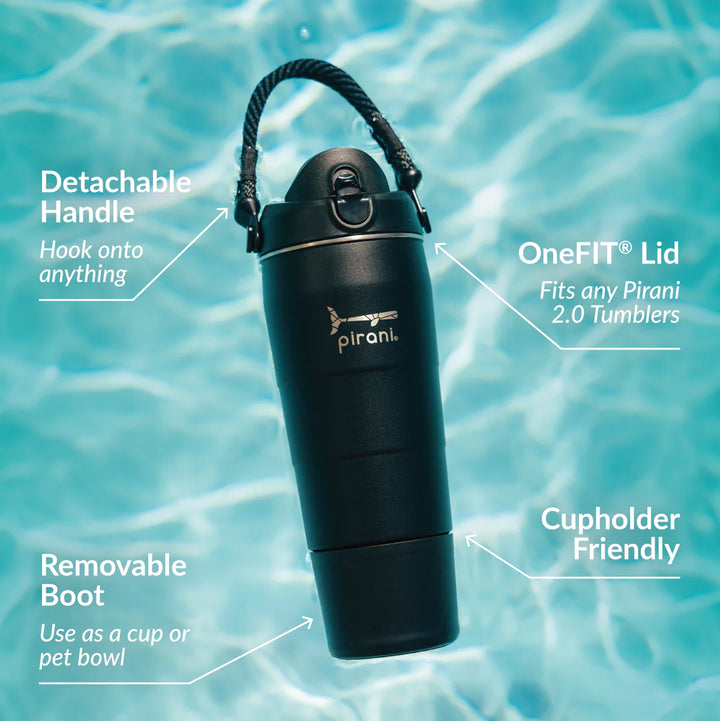 32oz Companion Insulated Water Bottle, Kraken (Black)