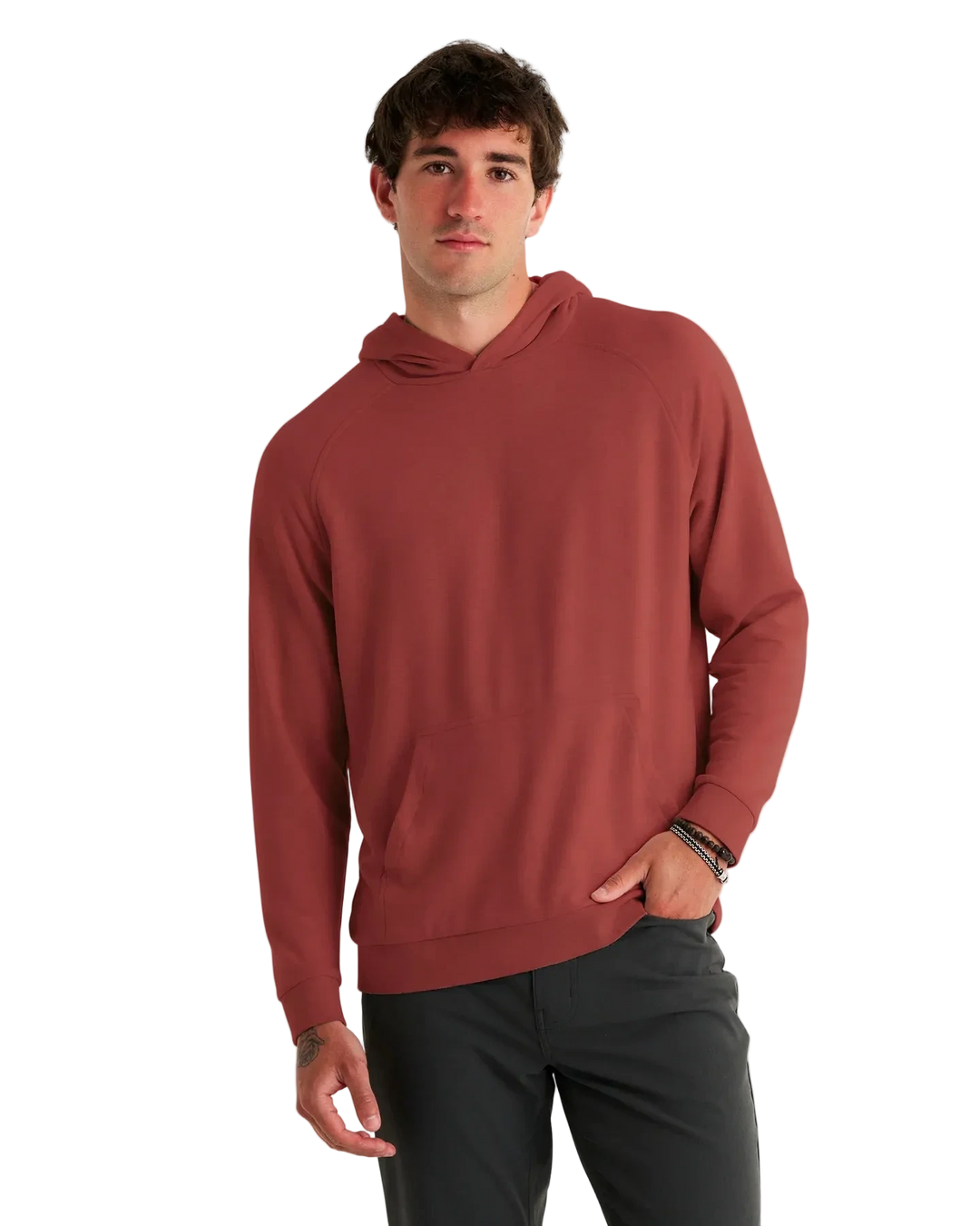 M's Bamboo Lightweight Fleece Hoodie