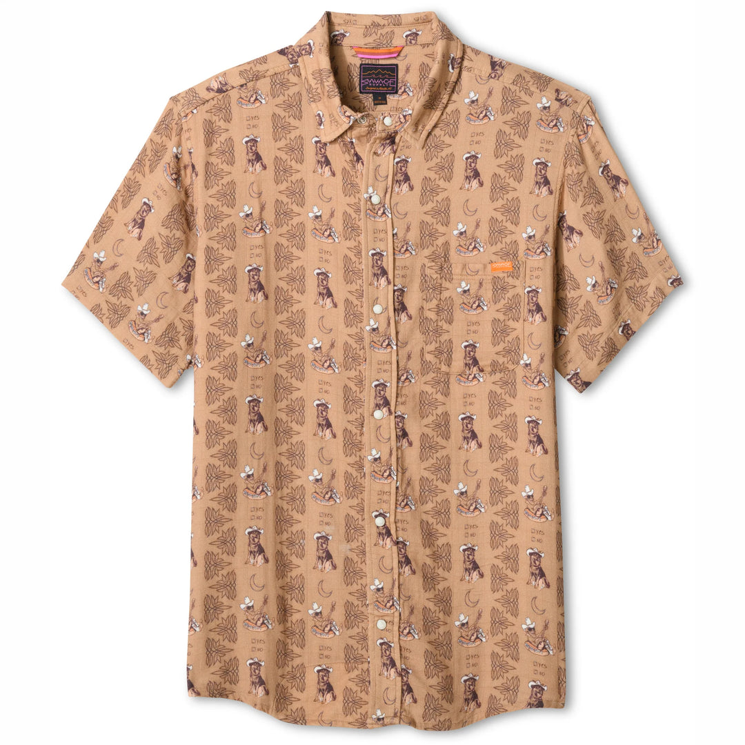 M's Ramblin' Breeze Weeve Button Down